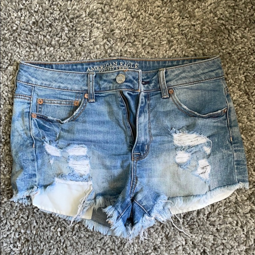 American Eagle Hi-Rise Festival Shorts